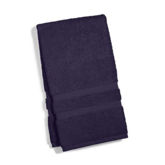 3 brand new GRAPE-color Charter Club Elite 100% Hygro Cotton 16"x30" HAND Towels - Picture 3 of 5